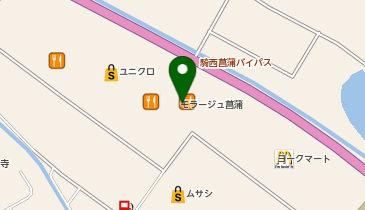 FLYING TIGER COPENHAGENモラージュ菖蒲ストアの地図画像