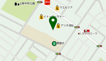 深谷ロフトの地図画像