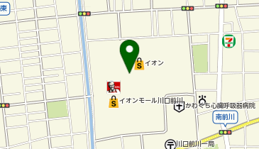 3COINS+plusイオンモール川口前川店の地図画像