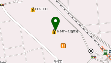 3COINSららぽーと新三郷店の地図画像