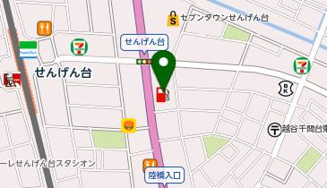 ニコニコレンタカーせんげん台駅東口店の地図画像