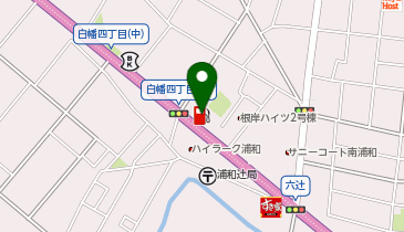 ニコニコレンタカー浦和根岸店の地図画像