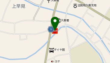 ニコニコレンタカー久喜上早見店の地図画像