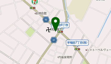 ニコニコレンタカー三郷早稲田店の地図画像