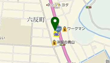 快活CLUB407号東松山店の地図画像