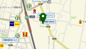 快活CLUB朝霞駅東口店の地図画像