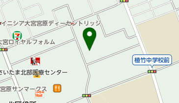 セントラルウェルネスクラブ大宮宮原の地図画像