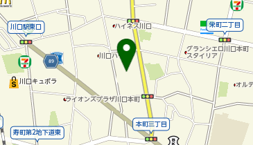 ルネサンス川口の地図画像