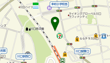 ライザップ川口店の地図画像