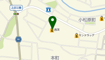 カーブス西友東松山の地図画像