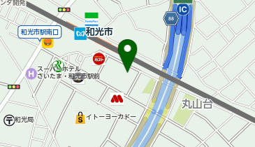 ザバススポーツクラブ和光の地図画像