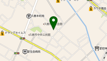 セントラルウェルネスクラブ24久喜の地図画像