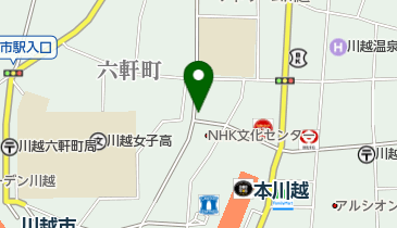 サイクルセンターしもの地図画像