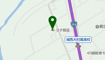 トヨタモビリティパーツ川越店の地図画像