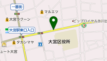 路上駐車場の地図画像