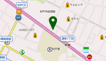 焼肉きんぐ杉戸店の地図画像