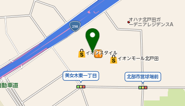 いきなりステーキイオンモール北戸田店の地図画像