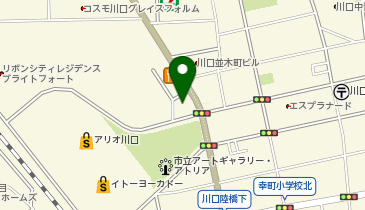 ゆず庵川口店の地図画像