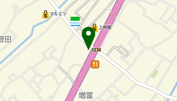 ゆず庵春日部店の地図画像