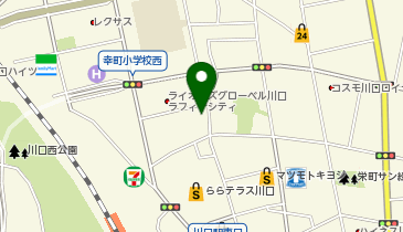 カフェ・ベローチェ川口栄町三丁目店の地図画像
