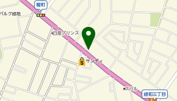 星乃珈琲店所沢店の地図画像