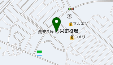栄町役場の地図画像