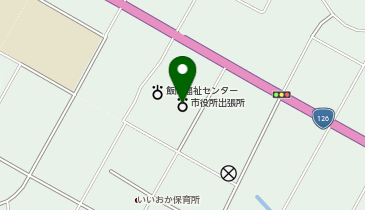 旭市飯岡出張所の地図画像