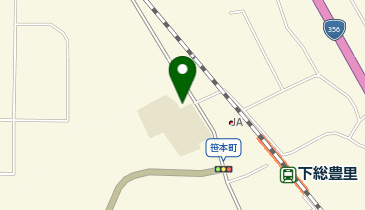銚子市役所豊里出張所の地図画像