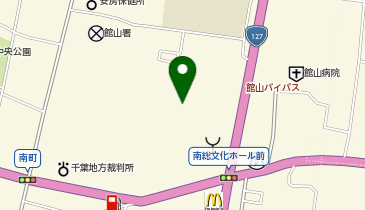 館山警察署の地図画像