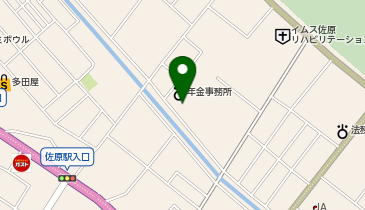 香取警察署の地図画像