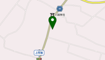 上市場郵便局の地図画像