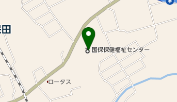 鋸南町保健福祉総合センターすこやかの地図画像