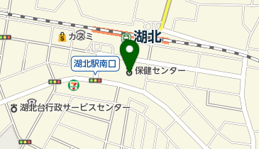 我孫子市保健センターの地図画像