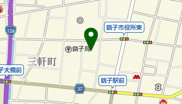 銚子市保健福祉センターすこやかなまなびの城の地図画像