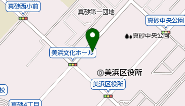 美浜保健福祉センターの地図画像