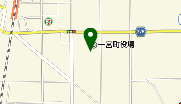 一宮町保健センターの地図画像