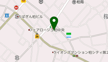 柏東口地域包括支援センターの地図画像