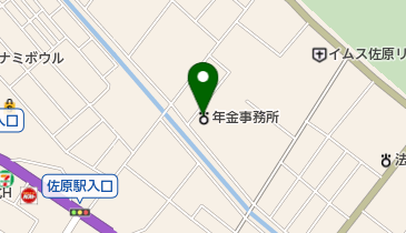 佐原年金事務所の地図画像