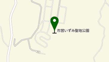 市営いずみ聖地公園の地図画像