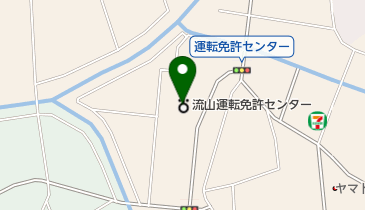 流山運転免許センターの地図画像