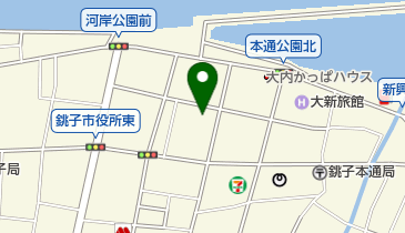 ハローワーク銚子の地図画像