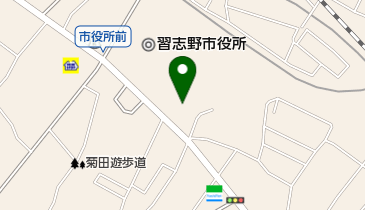 習志野市消防本部の地図画像