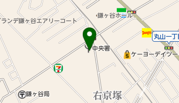 鎌ケ谷中央消防署の地図画像