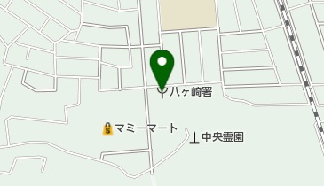 八ヶ崎消防署の地図画像