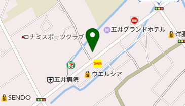 五井消防署の地図画像