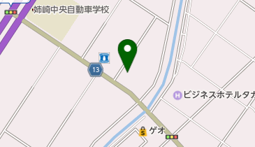 姉崎消防署の地図画像