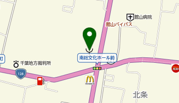 安房郡市広域市町村圏事務組合館山消防署の地図画像