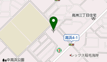 千葉市美浜消防署高浜出張所の地図画像