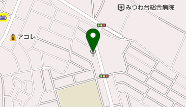 千葉市若葉消防署都賀出張所の地図画像