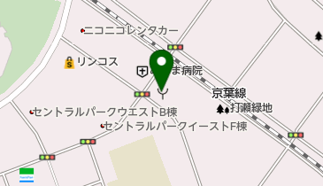 千葉市美浜消防署打瀬出張所の地図画像